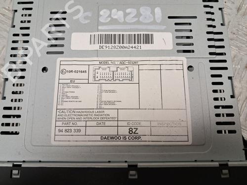 Radio CHEVROLET AVEO / KALOS Hatchback (T250, T255) 1.2 | BP29682175E6