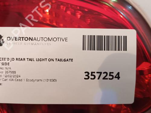 Left taillight KIA CEE'D (JD) 1.6 CRDi 128 | BP29657839C34