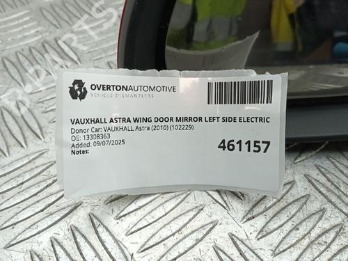Left mirror VAUXHALL ASTRA Mk V (H) Sport Hatch (A04) 2.0 VXR (L08) | BP29681613C26 
