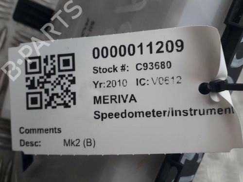 Cockpit VAUXHALL MERIVA Mk II (B) (S10) 1.4 | BP29645860C47 
