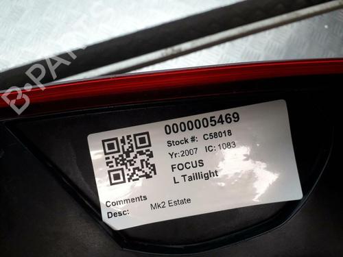 Left taillight FORD FOCUS II Turnier (DA_, FFS, DS) 1.8 TDCi | BP29645532C34 