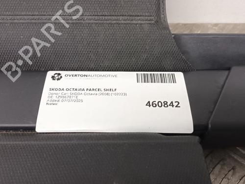 Rear parcel shelf SKODA OCTAVIA II Combi (1Z5) 2.0 TDI 4x4 | BP29681392C85 