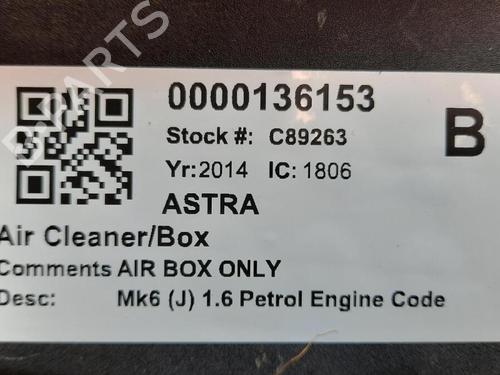 Expansion tank VAUXHALL ASTRA Mk VI (J) (P10) 1.6 | BP29648970C120