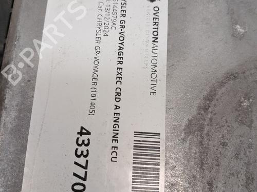 Engine control unit (ECU) CHRYSLER VOYAGER IV (RG, RS) 2.8 CRD | BP29669386M57 