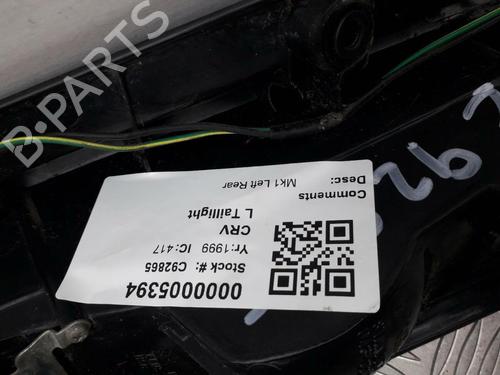 Left taillight HONDA CR-V I (RD) 2.0 16V 4WD (RD1, RD3) | BP29645523C34 