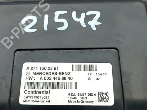 Engine control unit (ECU) MERCEDES-BENZ C-CLASS (W204) C 180 Kompressor (204.046) | BP29674897M57