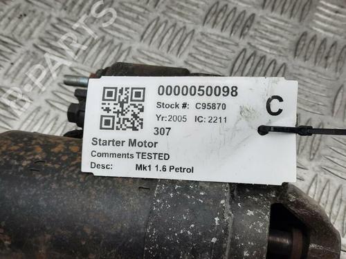 Starter PEUGEOT 307 (3A/C) 1.6 16V | BP29646912M8