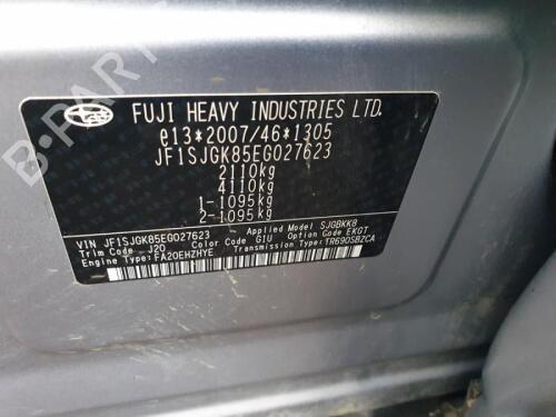 Other SUBARU FORESTER (SJ_) 2.0 XT AWD (SJG) | BP29649315O1