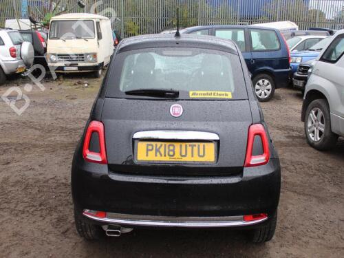 Rear bumper reinforcement FIAT 500 (312_) 1.2 (312AXA1A) | BP29676136C73 
