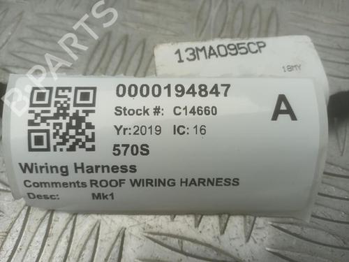 Wiring harness MCLAREN 570S 3.8 | BP29650095E16