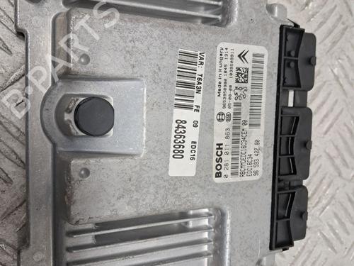 Engine control unit (ECU) PEUGEOT 307 (3A/C) 1.6 HDi | BP29675717M57 