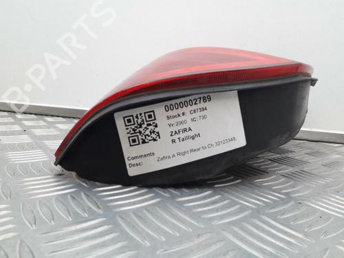 Right taillight VAUXHALL ZAFIRA A (T98) 1.8 16V | BP29645315C35 