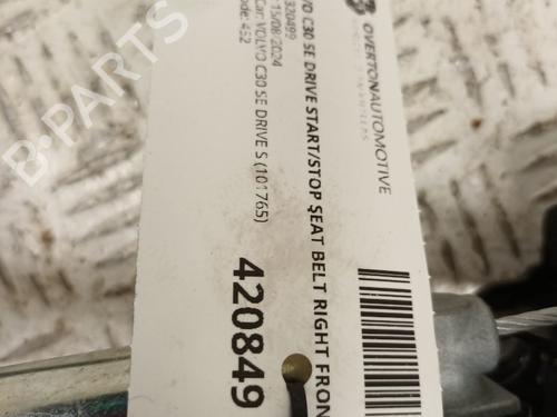 Front right seatbelt VOLVO C30 (533) D2 | BP29665657I25 