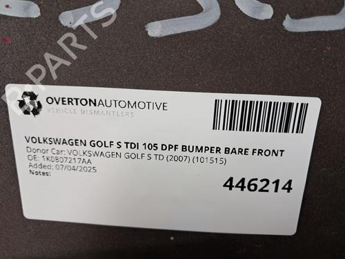 Foran støtfanger VW GOLF V Variant (1K5) 1.9 TDI | BP29674608C7 