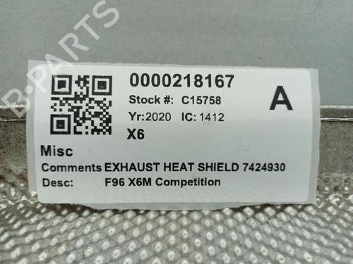 Exhaust system BMW X6 (G06, F96) xDrive M 50 d | BP29650796M121 