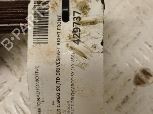 Right front driveshaft FIAT DOBLO Box Body/MPV (223_) 1.9 JTD (223ZXE1A) | BP29667789M39 