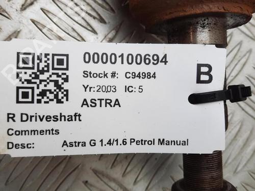Drivaksel fortil Højre VAUXHALL ASTRA Mk IV (G) Hatchback (T98) 1.4 16V (F08, F48) | BP29648167M39