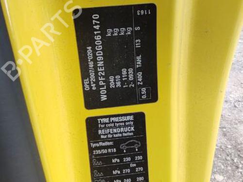 Rear seat VAUXHALL ASTRA Mk VI (J) GTC (P10) 2.0 CDTi | BP29664759C17