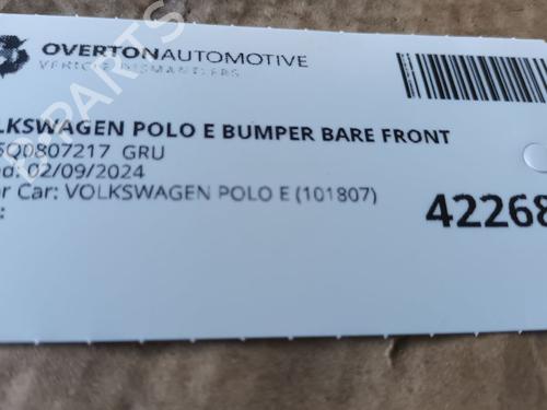 Front bumper VW POLO IV (9N_, 9A_) 1.2 | BP29665919C7