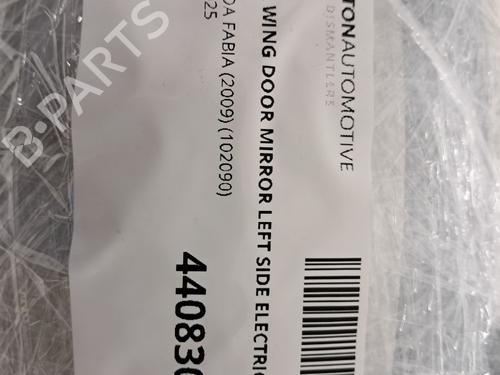 Left mirror SKODA FABIA II (542) 1.4 TDI | BP29672603C26