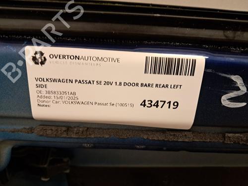 Left rear door VW PASSAT B5 (3B2) 1.8 | BP29669790C4