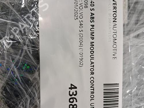 Other VOLVO S40 I (644) 1.6 | BP29670688O1 