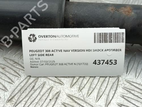 Right rear shock absorber PEUGEOT 308 I (4A_, 4C_) 1.6 HDi | BP29670895M19