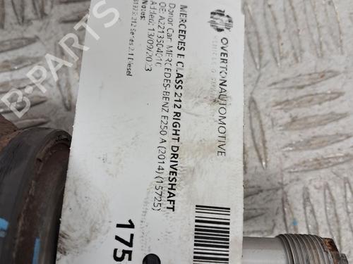 Right front driveshaft MERCEDES-BENZ E-CLASS (W212) E 250 CDI / BlueTEC (212.003, 212.004) | BP29649676M39 
