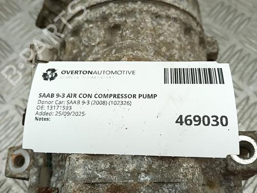 AC compressor SAAB 9-5 Estate (YS3E) 2.0 t | BP29686541M34 