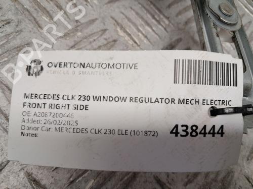 Front right window mechanism MERCEDES-BENZ CLK (C208) CLK 230 Kompressor (208.347) | BP29671118C23 