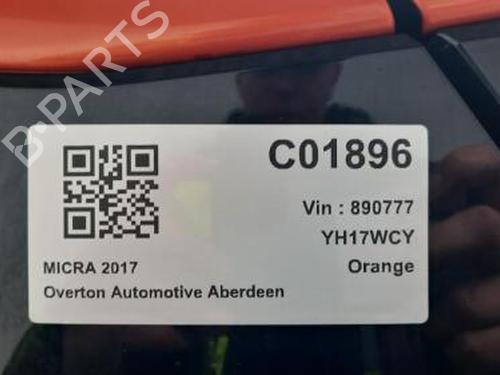 Right sun visor NISSAN MICRA V (K14) 1.5 DCI | BP29674112I2
