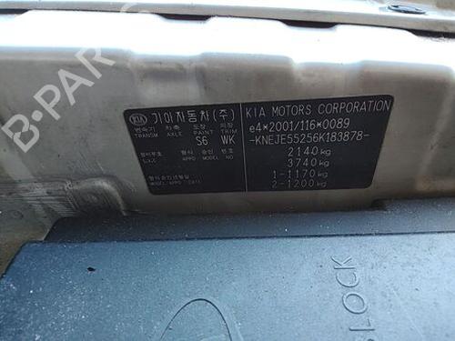 Rear left seatbelt KIA SPORTAGE II (JE_, KM_) 2.0 16V 4WD | BP29677486I29