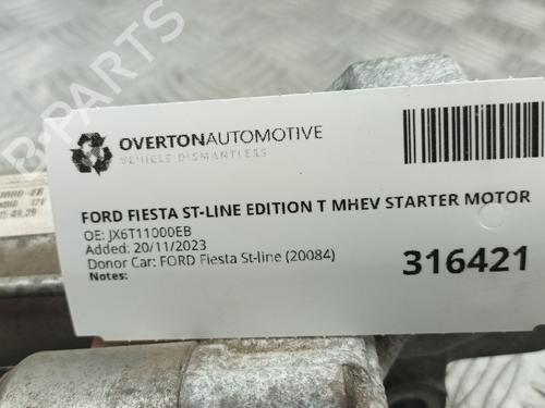 Starter FORD FIESTA VII (HJ, HF) 1.0 EcoBoost mHEV | BP29654126M8 