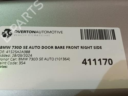Right front door BMW 7 (F01, F02, F03, F04) 730 d | BP29663072C3 