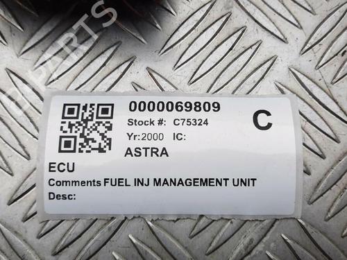 Computer motormanagement VAUXHALL ASTRA Mk IV (G) Hatchback (T98) 1.4 16V (F08, F48) | BP29647507M57 