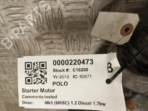 Starter VW GOLF PLUS Van (521) 1.4 TSi | BP29650871M8