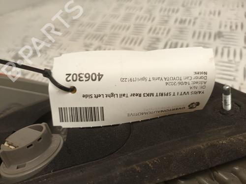 Left taillight TOYOTA YARIS (_P13_) 1.3 (NSP130_, NSP130) | BP29662199C34
