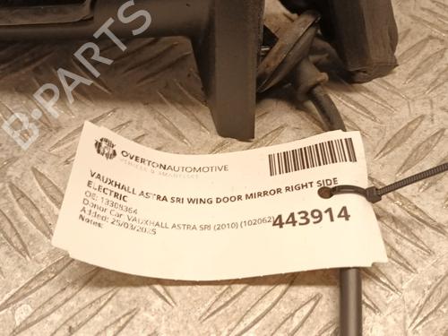 Right mirror VAUXHALL ASTRA Mk VI (J) (P10) 1.6 | BP29673825C27 