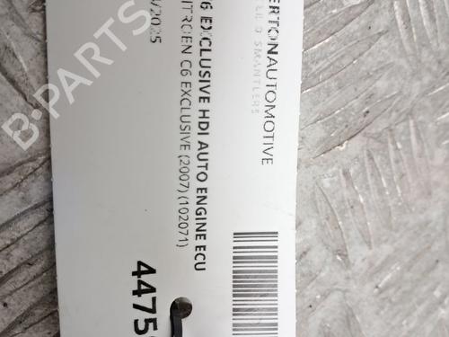 Motorstyringsenhet CITROËN C6 (TD_) 2.7 HDi | BP29675384M57