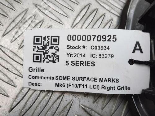 Grille BMW 5 Touring (F11) 535 d | BP29647536C40 
