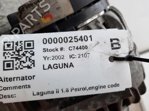 Lichtmaschine RENAULT LAGUNA II (BG0/1_) 1.6 16V (BG0A, BG0L) | BP29646308M7 