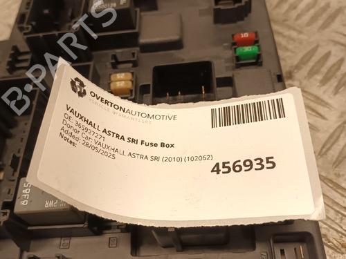 Fuse box VAUXHALL ASTRA Mk VI (J) (P10) 1.6 | BP29679731E1 
