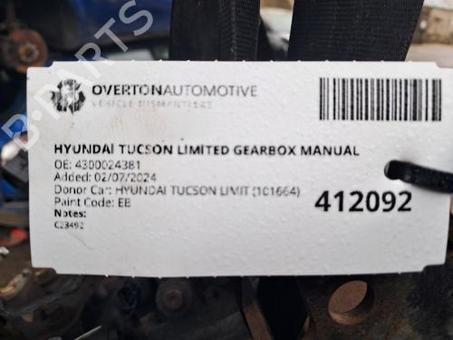 Gearbox HYUNDAI TUCSON (JM) 2.0 CRDi All-wheel Drive | BP29663356M3