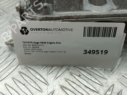 Engine control unit (ECU) TOYOTA AYGO (_B4_) 1.0 VVTi (KGB40) | BP29657256M57
