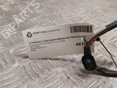 Left mirror CITROËN C3 Picasso (SH_) 1.4 VTi 95 (SH8FSC, SH8FP0, SH8FP6) | BP29681500C26 