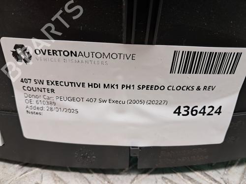 Kombiinstrument PEUGEOT 407 SW (6E_, 6D_) 2.0 HDi 135 | BP29670495C47