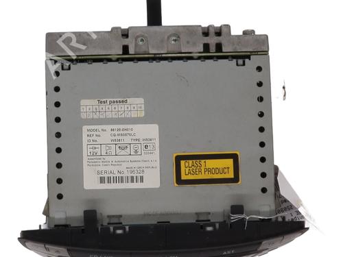 Radio TOYOTA AYGO (_B1_) 1.0 (KGB10_, KGB10R) | BP30965538E6 