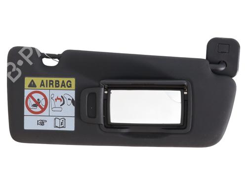 Used Right sun visor PEUGEOT 208 II (UB_, UP_, UW_, UJ_) 1.2 PureTech 75 (75 hp) 28415527