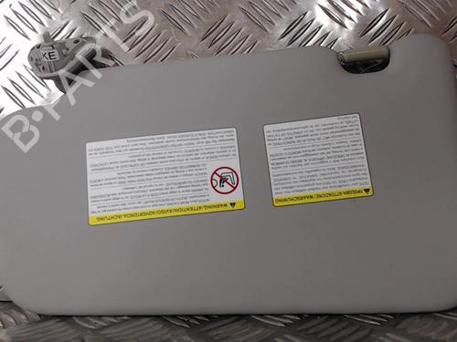 Used Right sun visor NISSAN JUKE (F15) 1.5 dCi (110 hp) 23060109