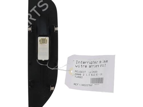 Used Right rear window switch Right rear window switch PEUGEOT 2008 II (UD_, US_, UY_, UJ_, UR_, UC_) 1.5 BlueHDI 100 (102 hp) 24438164 24438164